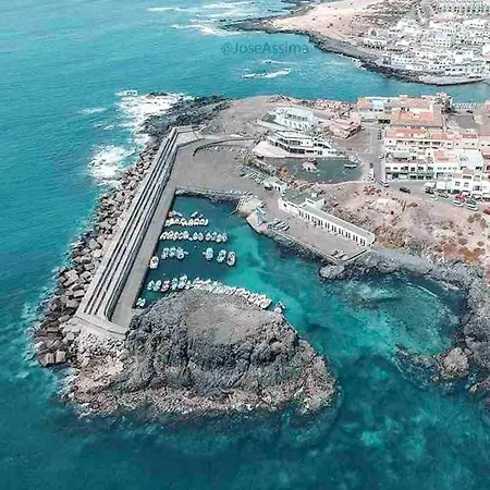 Charming With Sea View In El Roque, Private Pool Cotillo