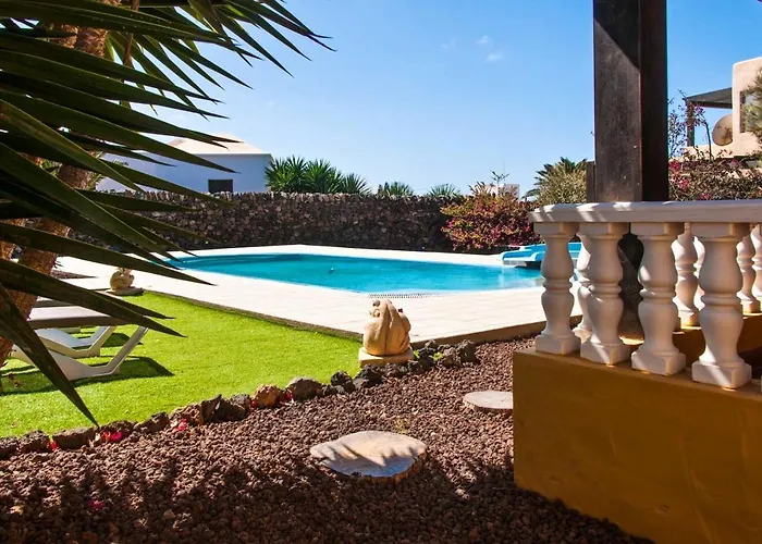 Charming With Sea View In El Roque, Private Pool Cotillo