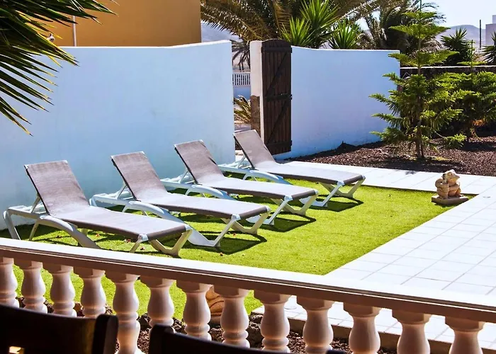 Villa Charming With Sea View In El Roque, Private Pool Cotillo